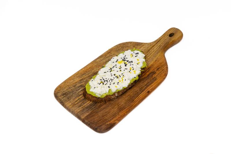 Cottage Cheese Avocado Toast